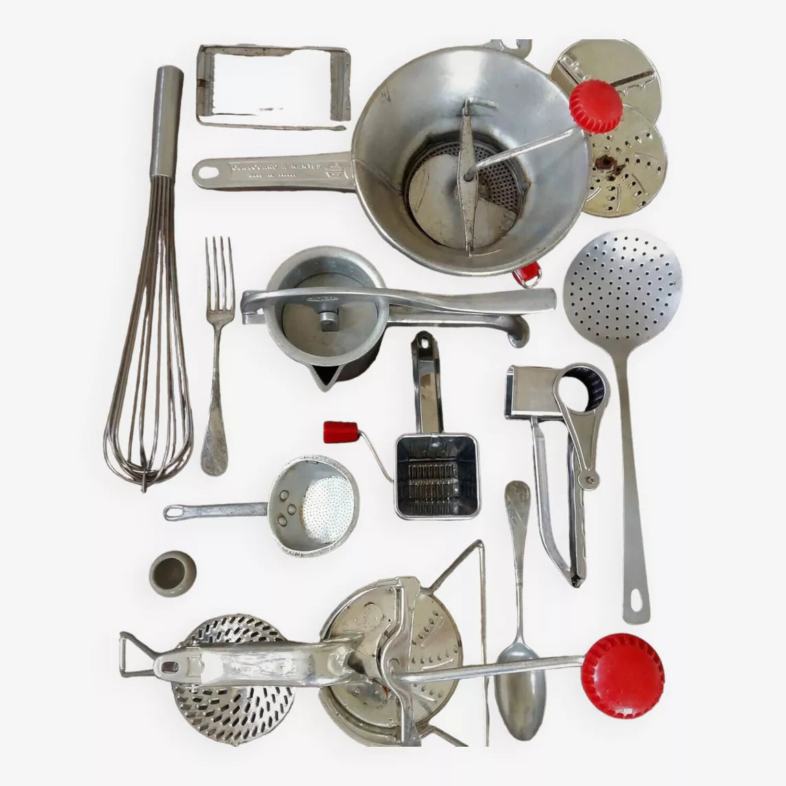 Set of SIXTEEN Vintage Kitchen Utensils. from Tiggy & Pip - Just €156! Shop now at Tiggy and Pip