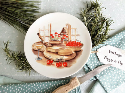 Six Limoges Porcelain Cheese Plates. from Tiggy & Pip - Just €138! Shop now at Tiggy and Pip