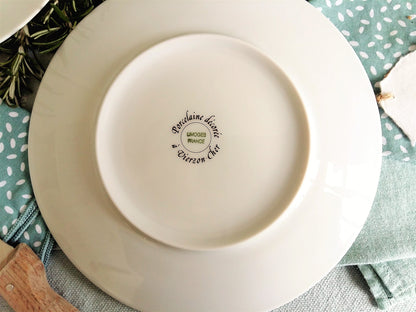 Six Limoges Porcelain Cheese Plates. from Tiggy & Pip - Just €138! Shop now at Tiggy and Pip