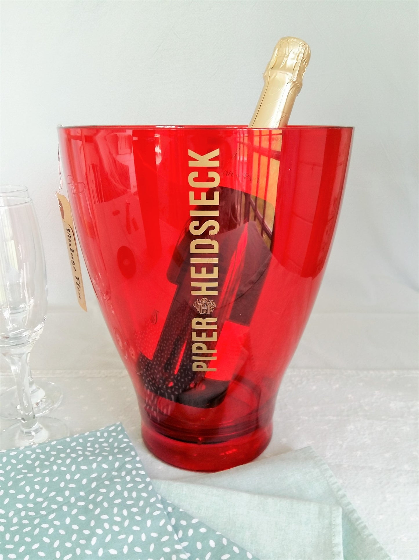 Piper Heidsieck Champagne Ice Buckets. from Tiggy & Pip - Just €75! Shop now at Tiggy and Pip