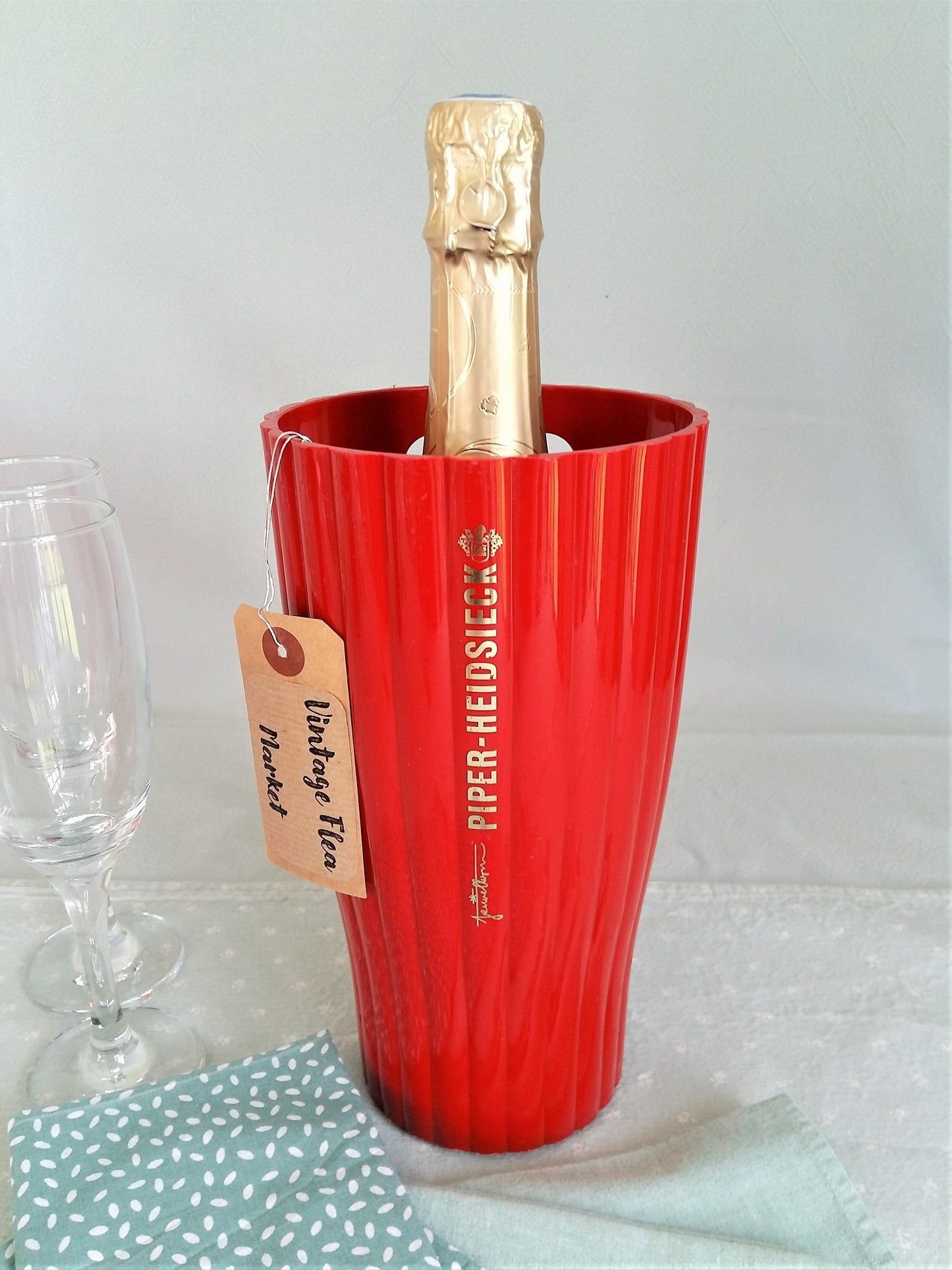 Piper Heidsieck Champagne Ice Buckets. from Tiggy & Pip - Just €75! Shop now at Tiggy and Pip