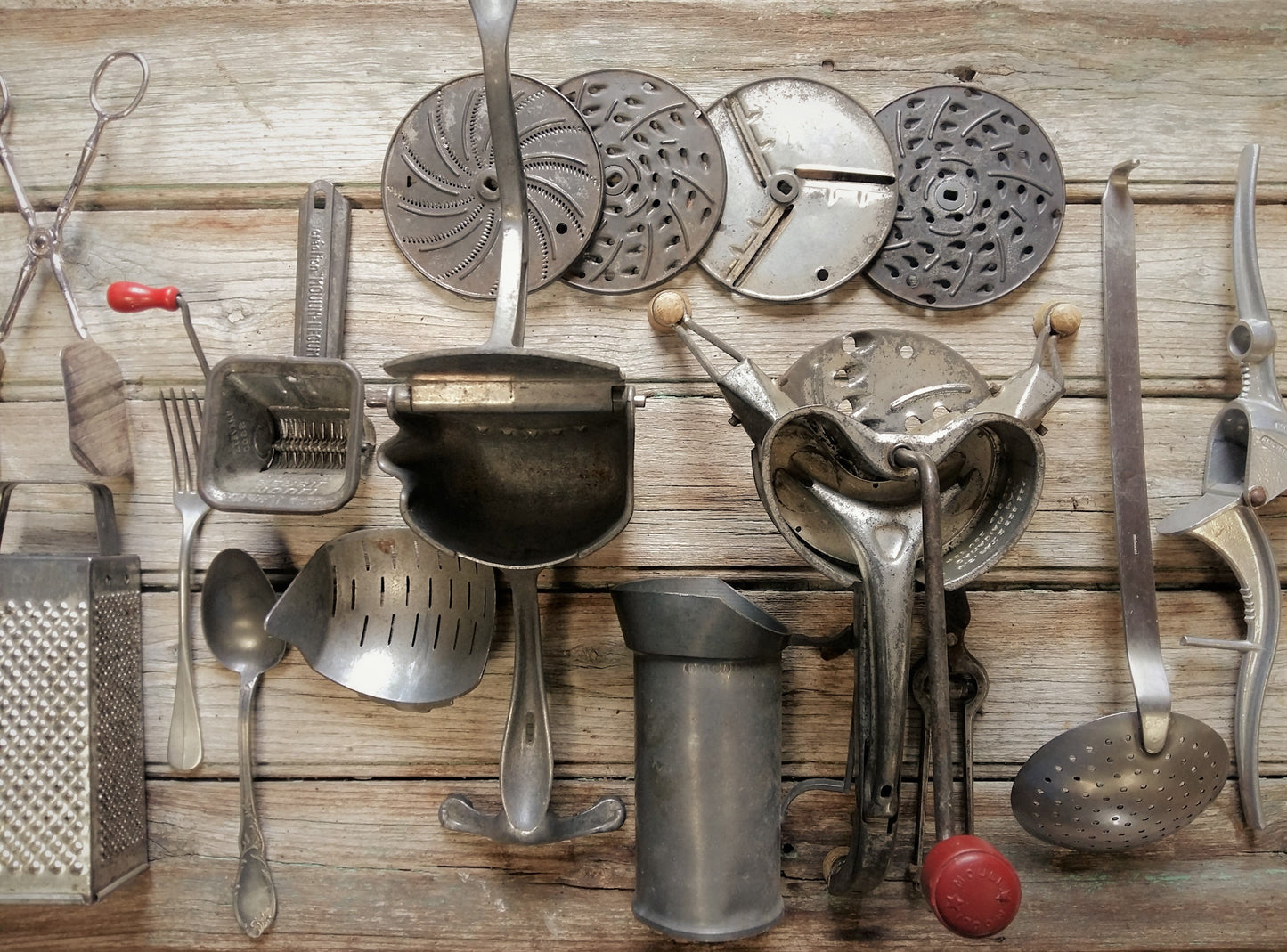 Set of 1950s / 1960s Kitchen Utensils. from Tiggy & Pip - Just €140! Shop now at Tiggy and Pip