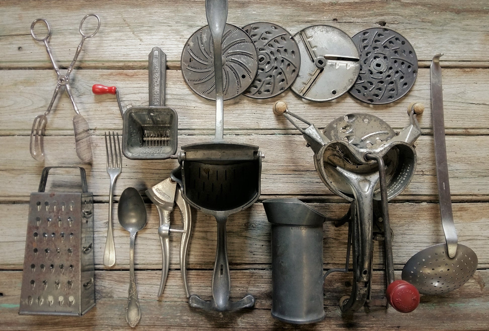 Set of 1950s / 1960s Kitchen Utensils. from Tiggy & Pip - Just €140! Shop now at Tiggy and Pip