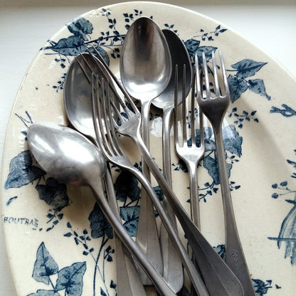 Set of 8 Antique Forks & Dessert Spoons from Tiggy & Pip - Just €64! Shop now at Tiggy and Pip