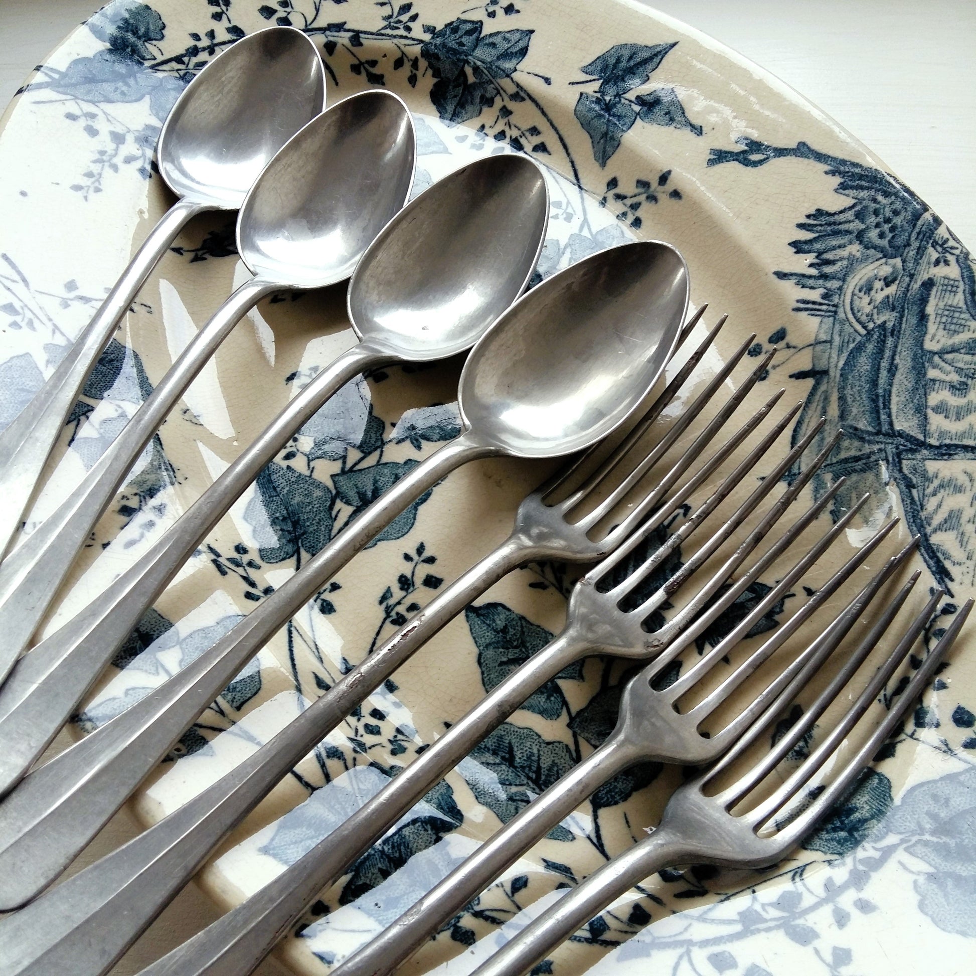 Set of 8 Antique Forks & Dessert Spoons from Tiggy & Pip - Just €64! Shop now at Tiggy and Pip