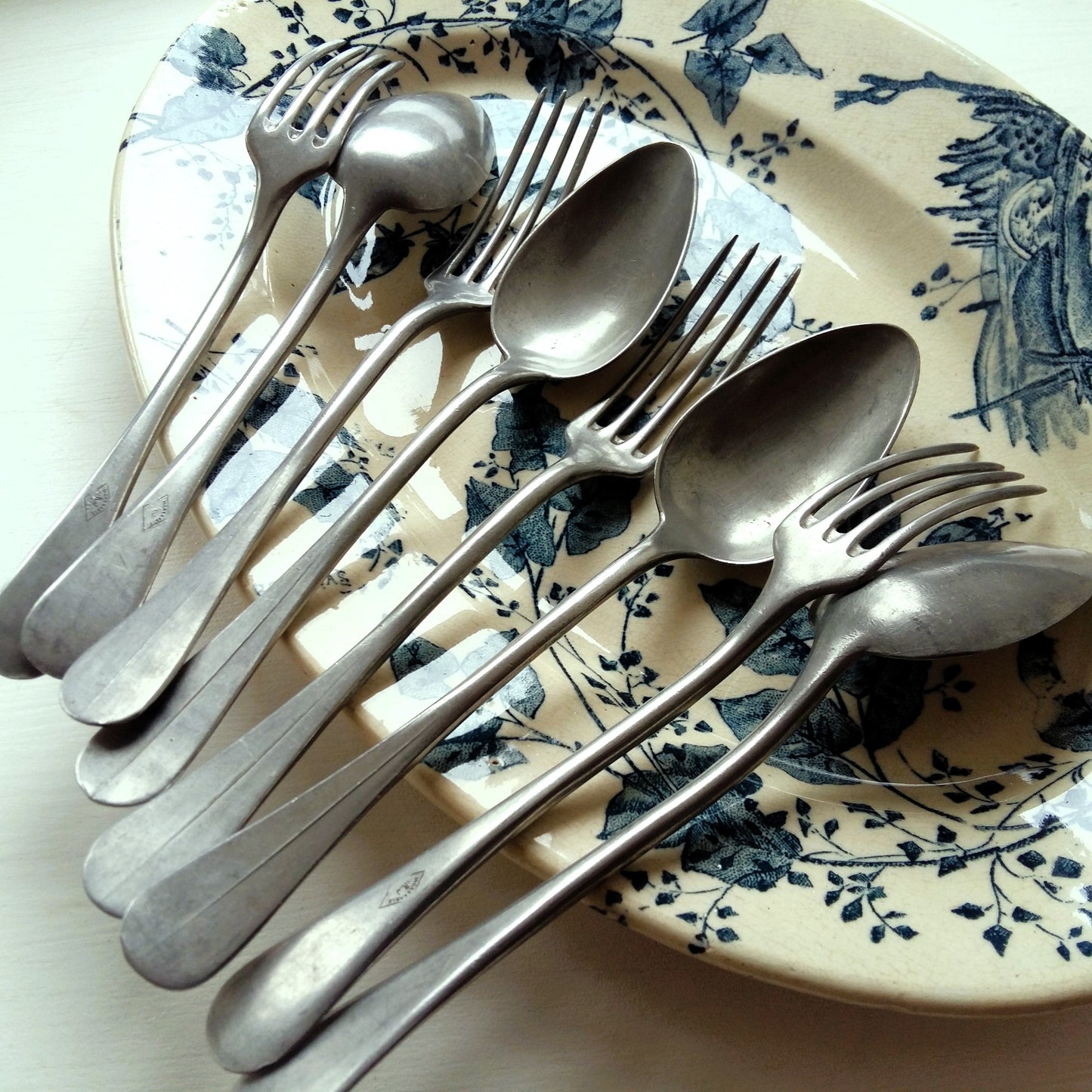 8 Antique Forks & Dessert Spoons from Tiggy & Pip - Just €64! Shop now at Tiggy and Pip