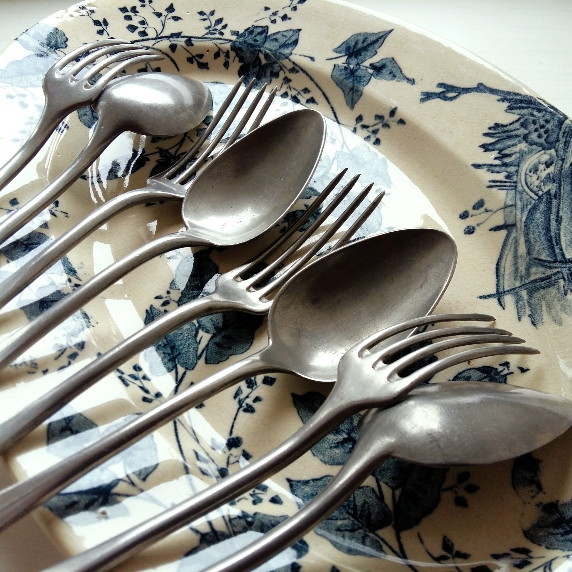 8 Antique Forks & Dessert Spoons from Tiggy & Pip - Just €64! Shop now at Tiggy and Pip