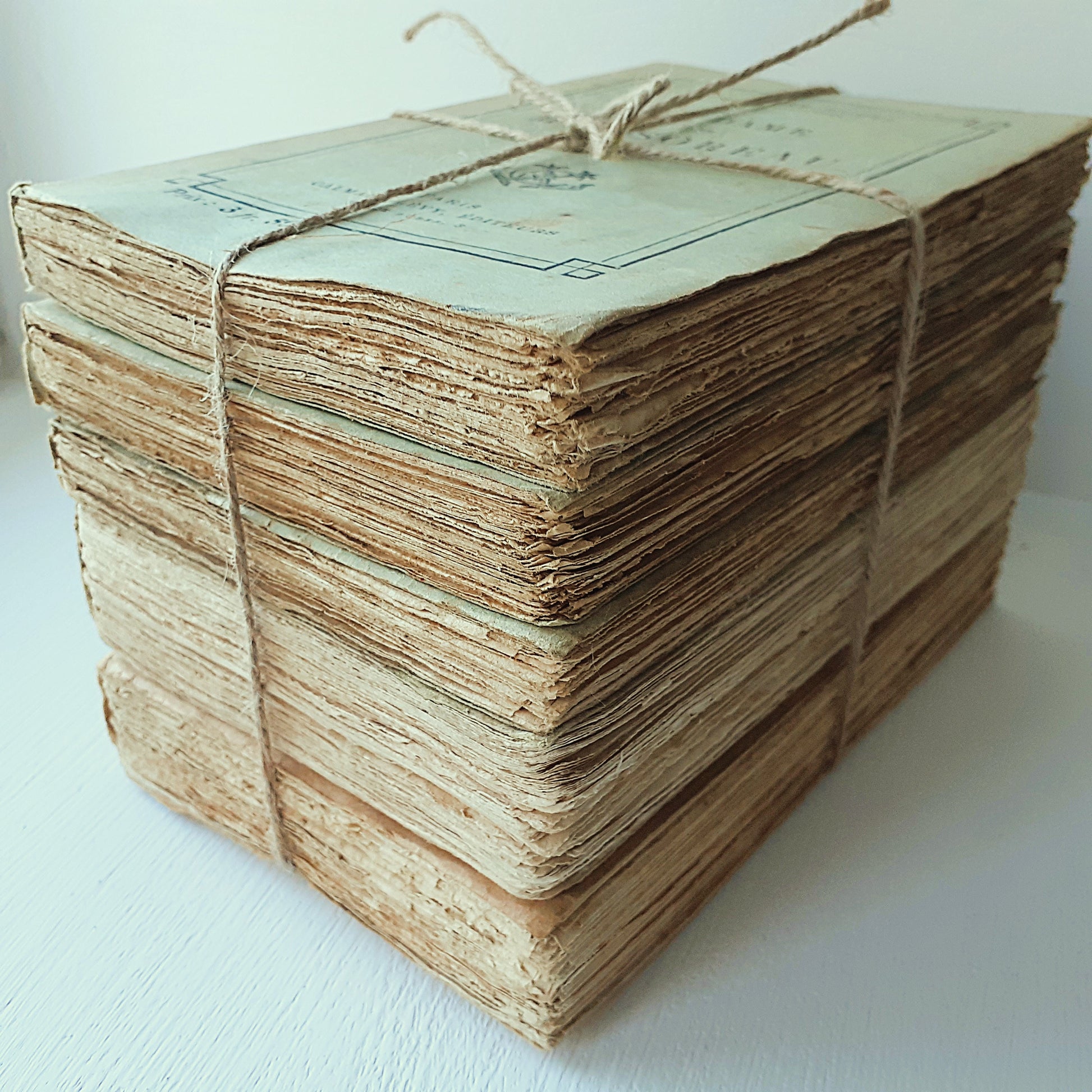 Antique Book Stack of French Classics from Tiggy & Pip - Just €120! Shop now at Tiggy and Pip