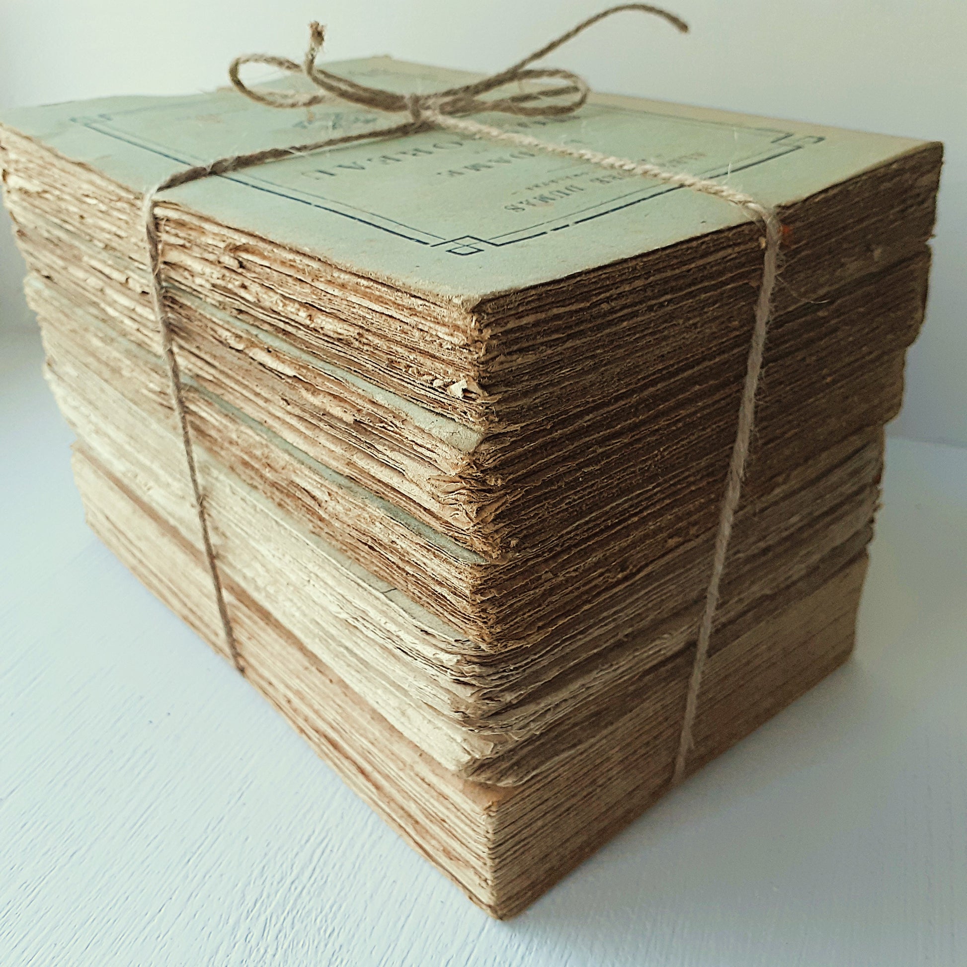 Antique Book Stack of French Classics from Tiggy & Pip - Just €120! Shop now at Tiggy and Pip