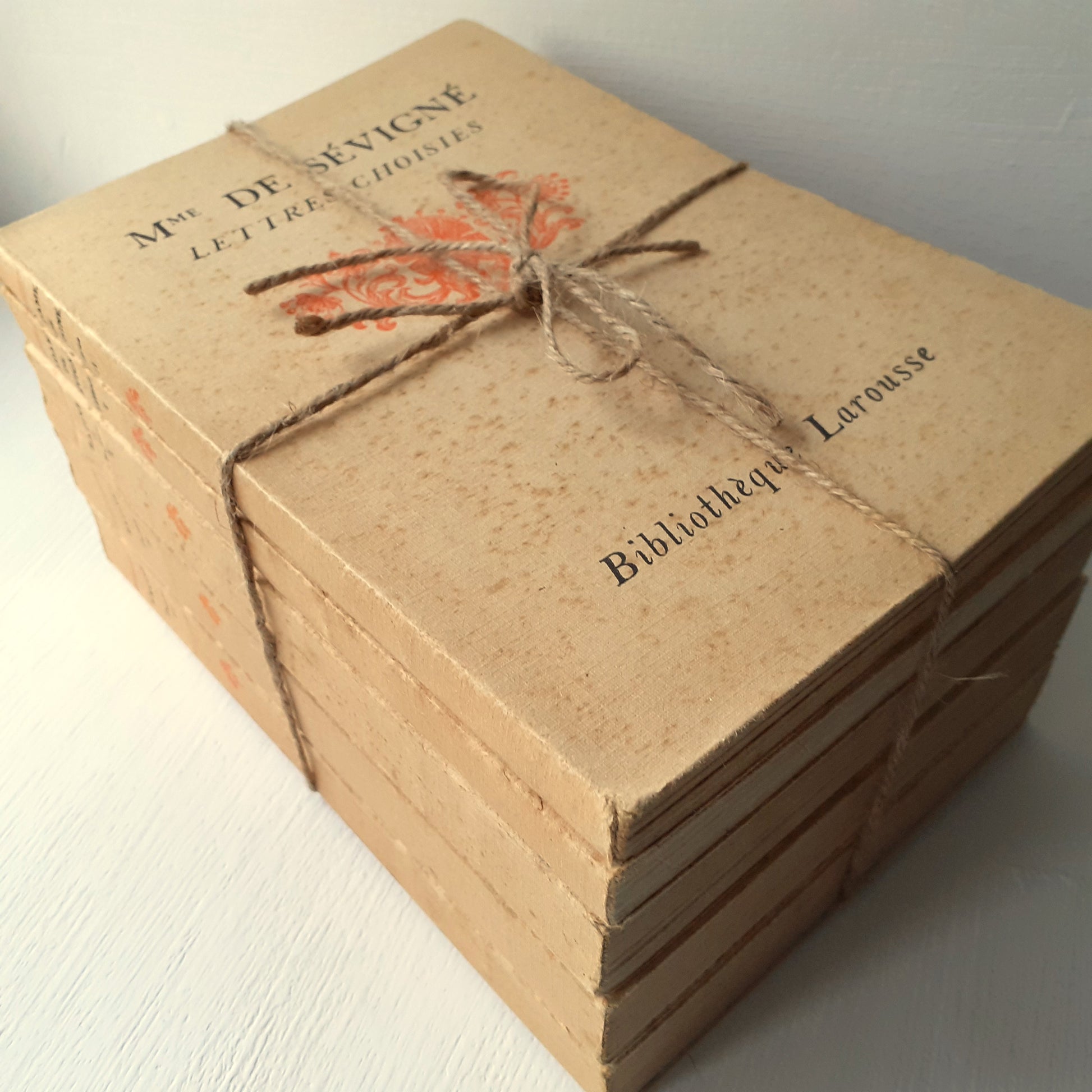 Book Stack of 17th Century French Literature from Tiggy & Pip - Just €120! Shop now at Tiggy and Pip