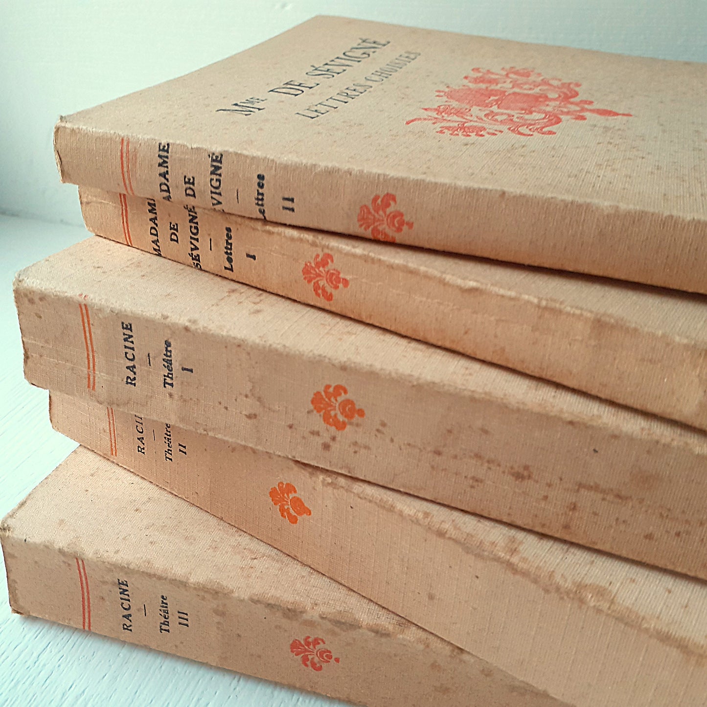 Book Stack of 17th Century French Literature from Tiggy & Pip - Just €120! Shop now at Tiggy and Pip