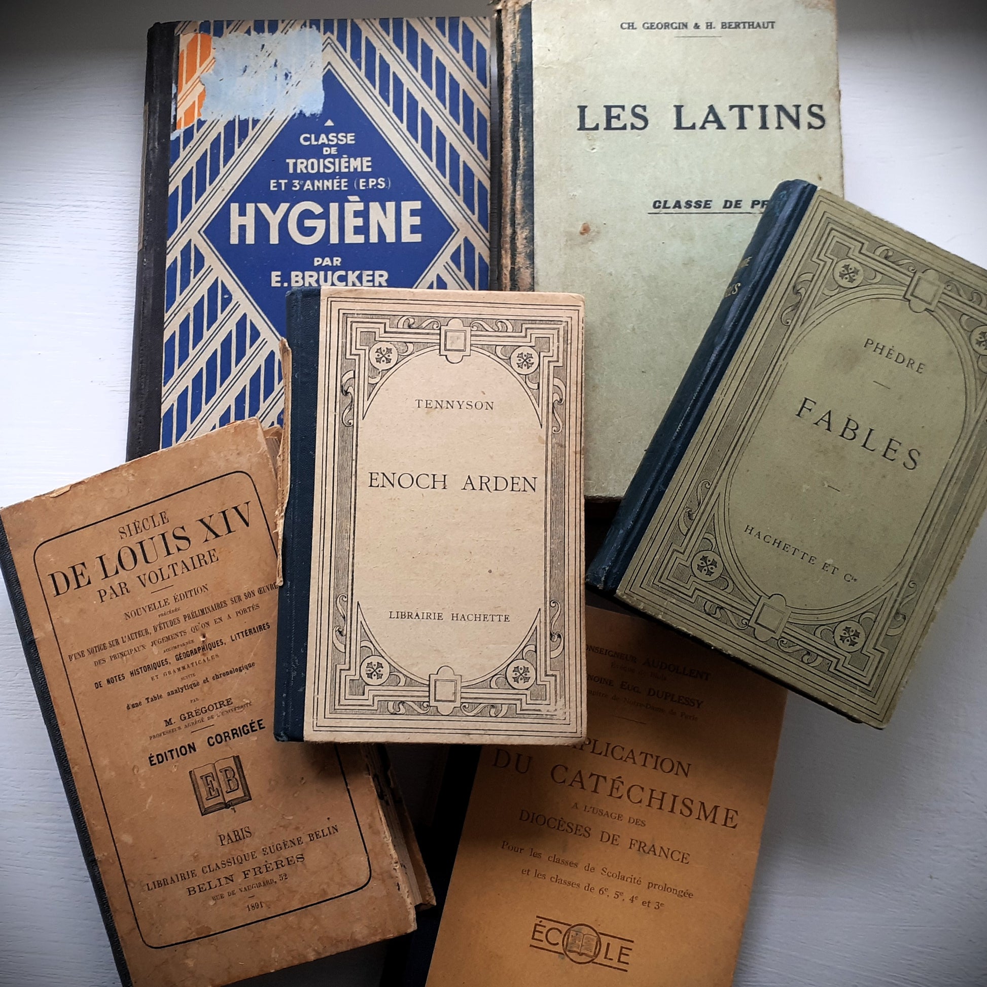 Antique French Inky Book Bundle from Tiggy & Pip - Just €148! Shop now at Tiggy and Pip