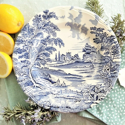 SIX Mismatched Transferware Plates from Tiggy & Pip - Just €149! Shop now at Tiggy and Pip