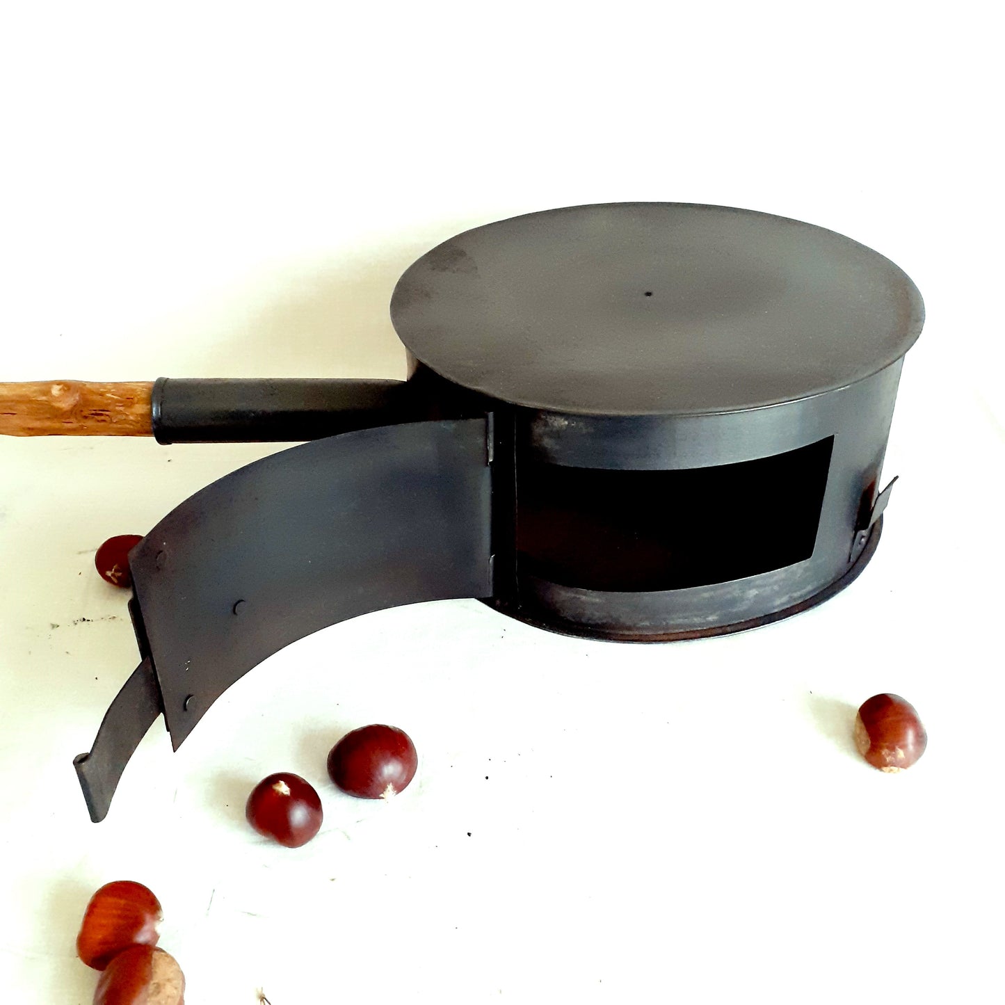 Sweet Chestnut Roasting Pan. Chestnut Roaster from Tiggy & Pip - Just €160! Shop now at Tiggy and Pip