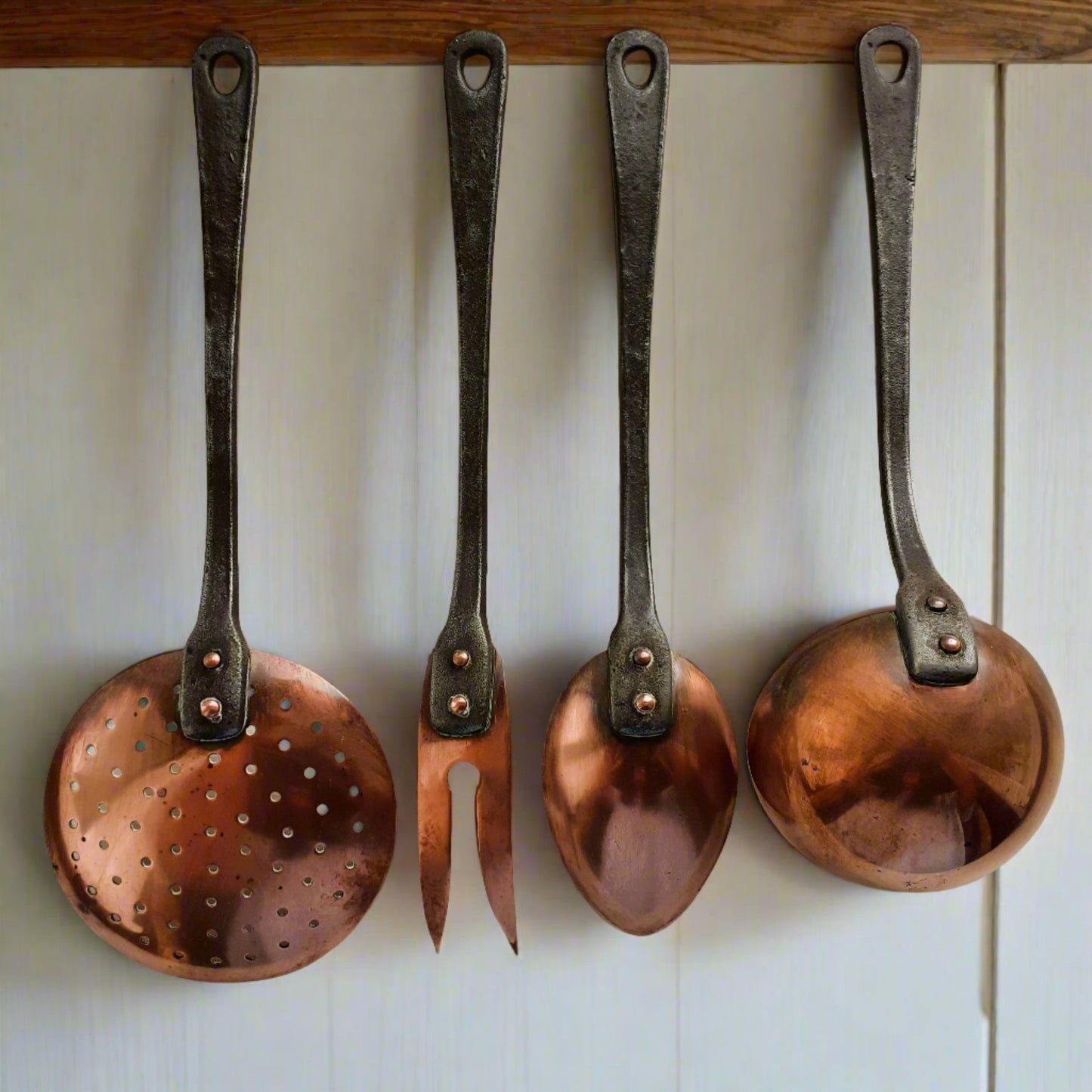 4 Professional Quality, Copper Kitchen Utensils from Tiggy & Pip - Just €146! Shop now at Tiggy and Pip