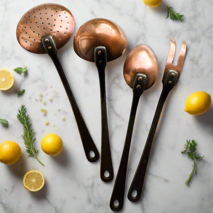 4 Professional Quality, Copper Kitchen Utensils from Tiggy & Pip - Just €146! Shop now at Tiggy and Pip