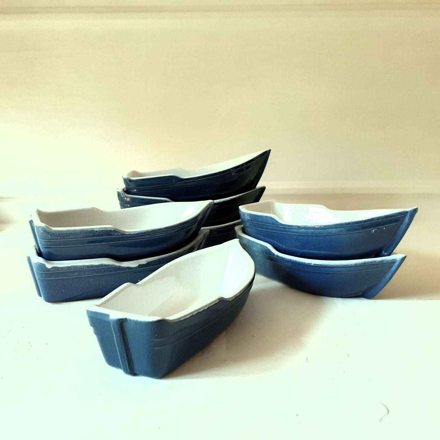 EIGHT Boat Shaped Gratin/Terrine Dishes from Tiggy & Pip - Just €144! Shop now at Tiggy and Pip