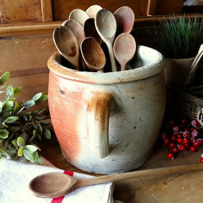 Enormous Antique Stoneware Confit Pot from Tiggy & Pip - Just €169! Shop now at Tiggy and Pip