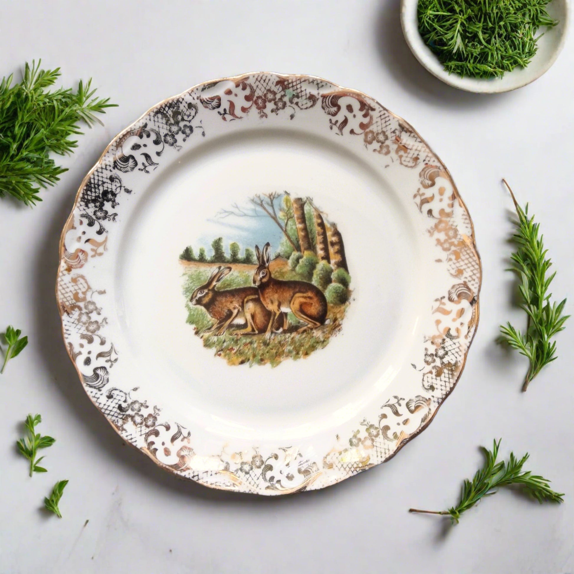 9 Mix & Match Game Hunting Plates from Tiggy & Pip - Just €240! Shop now at Tiggy and Pip
