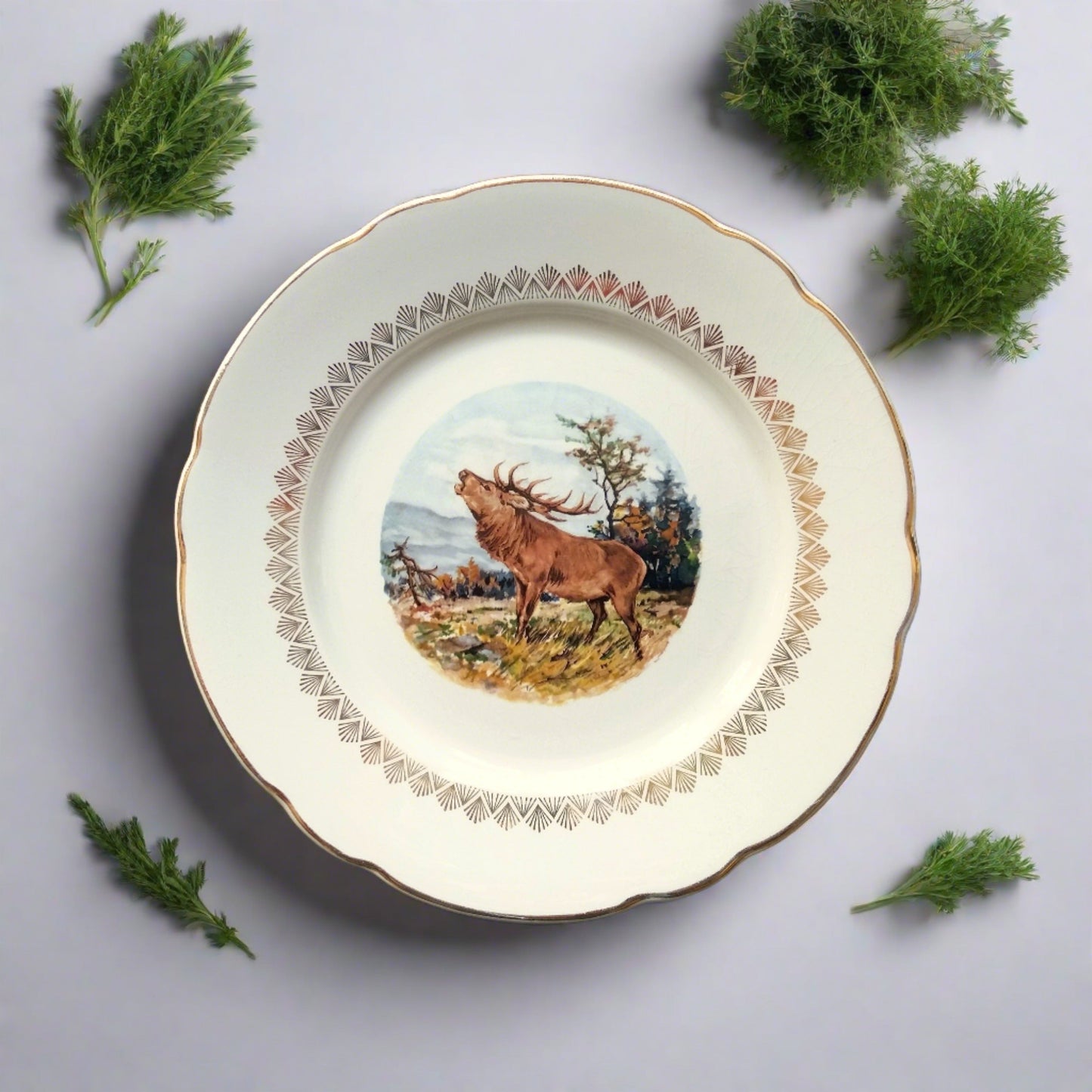 9 Mix & Match Game Hunting Plates from Tiggy & Pip - Just €216! Shop now at Tiggy and Pip