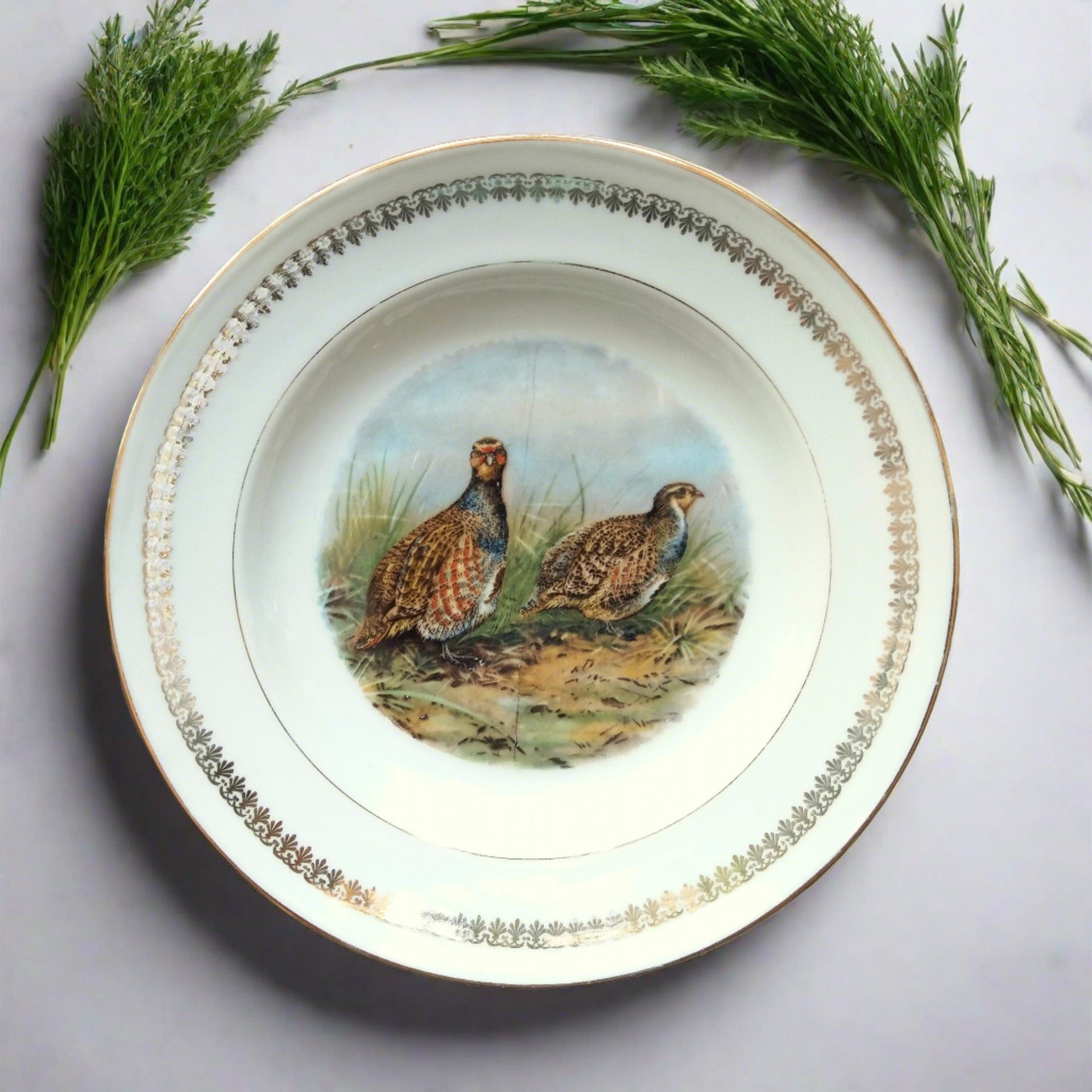 9 Mix & Match Game Hunting Plates from Tiggy & Pip - Just €216! Shop now at Tiggy and Pip