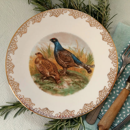 Game Bird Dinnerware Set. Limoges Porcelain from Tiggy & Pip - Just €320! Shop now at Tiggy and Pip