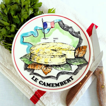 Six Mid Century Cheese Plates by GIEN France from Tiggy & Pip - Just €120! Shop now at Tiggy and Pip