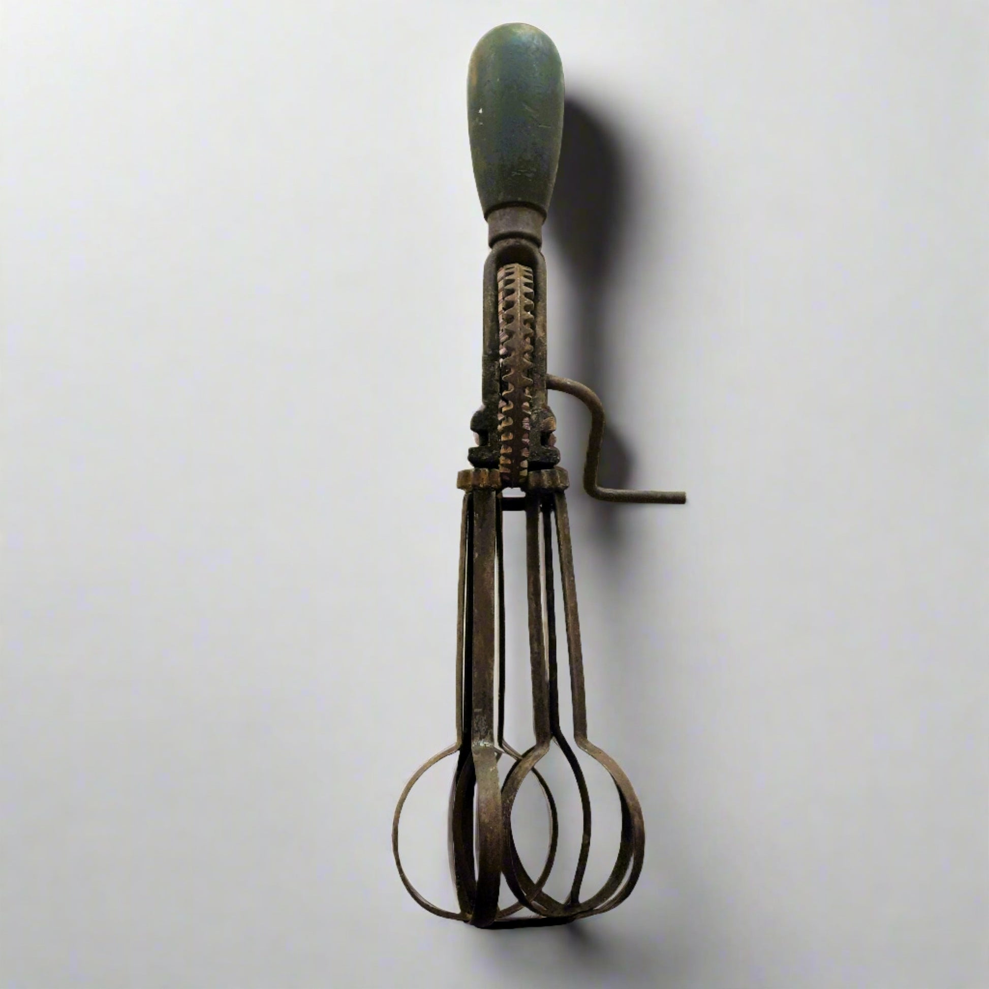 Antique Egg Whisk. Manual Rotary Egg Beater from Tiggy & Pip - Just €49! Shop now at Tiggy and Pip