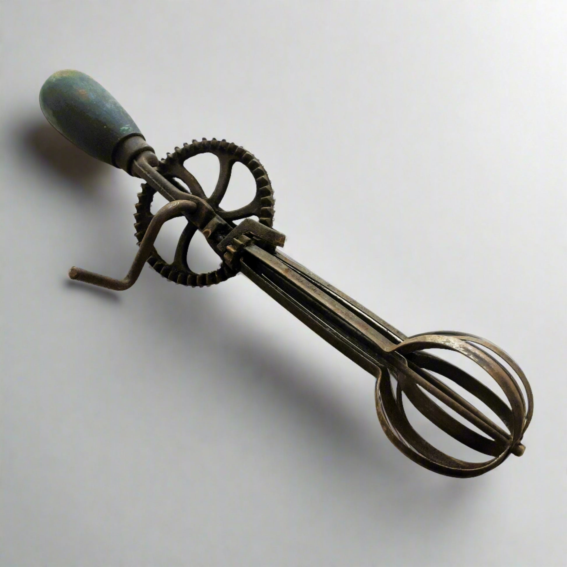 Antique Egg Whisk. Manual Rotary Egg Beater from Tiggy & Pip - Just €49! Shop now at Tiggy and Pip