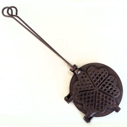 Antique Cast Iron Waffle Maker from Tiggy & Pip - Just €159! Shop now at Tiggy and Pip