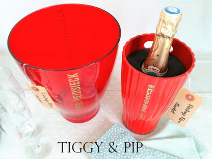 Piper Heidsieck Champagne Ice Buckets. from Tiggy & Pip - Just €75! Shop now at Tiggy and Pip