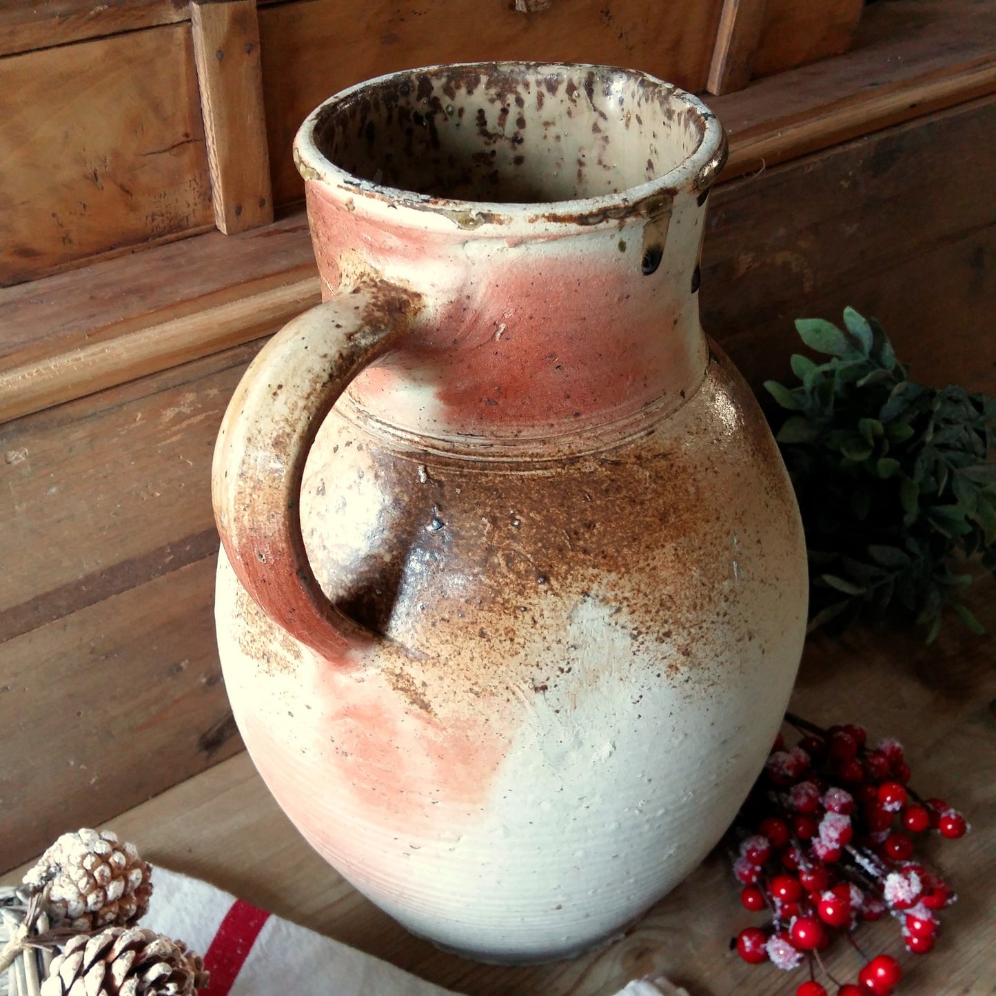 Enormous Hand Thrown Pottery Pitcher from Tiggy & Pip - Just €169! Shop now at Tiggy and Pip