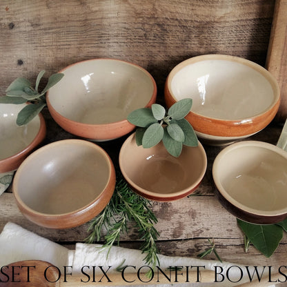 Set of SIX Confit Bowls from Tiggy & Pip - Just €126! Shop now at Tiggy and Pip
