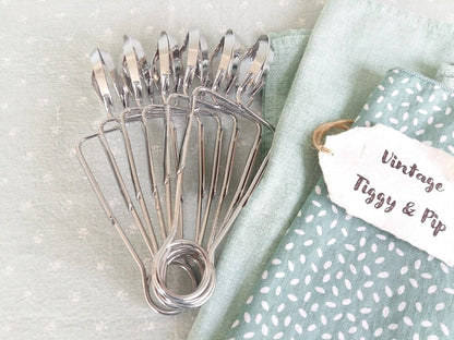 Set of SIX Escargot/Snail Tongs from Tiggy & Pip - Just €84! Shop now at Tiggy and Pip