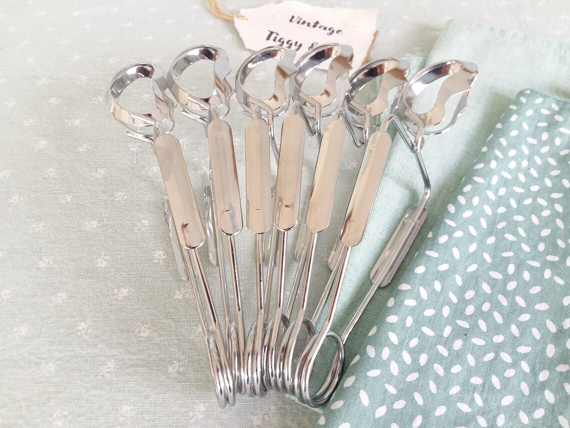 Set of SIX Escargot/Snail Tongs from Tiggy & Pip - Just €84! Shop now at Tiggy and Pip