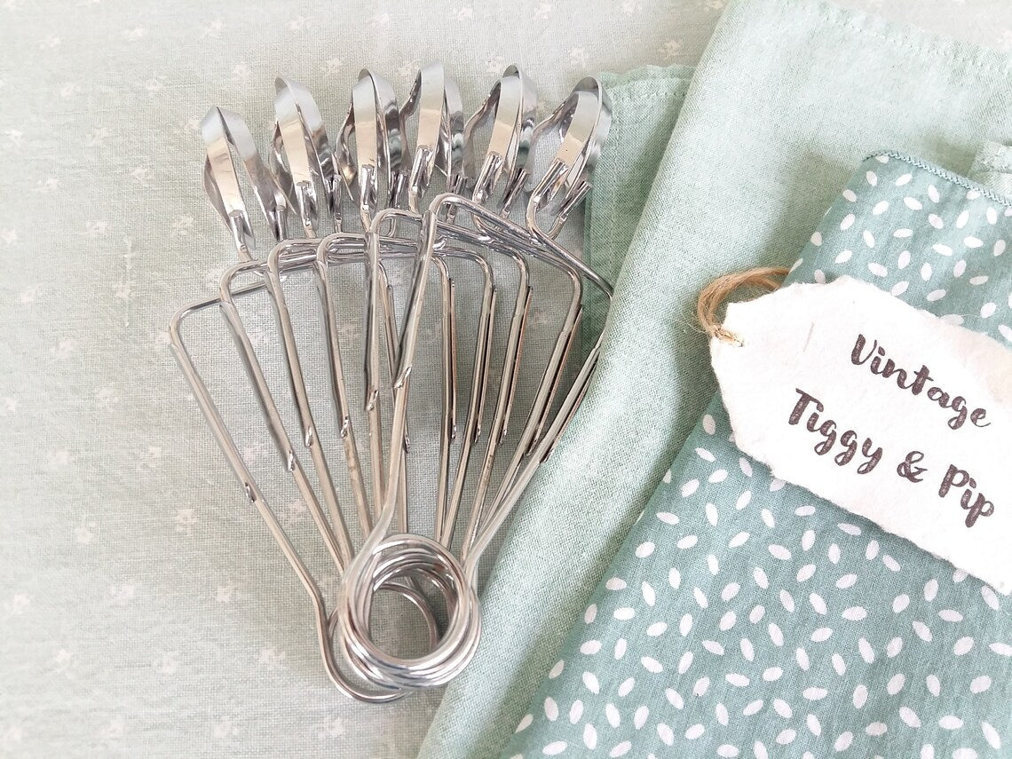 Set of SIX Escargot/Snail Tongs from Tiggy & Pip - Just €84! Shop now at Tiggy and Pip