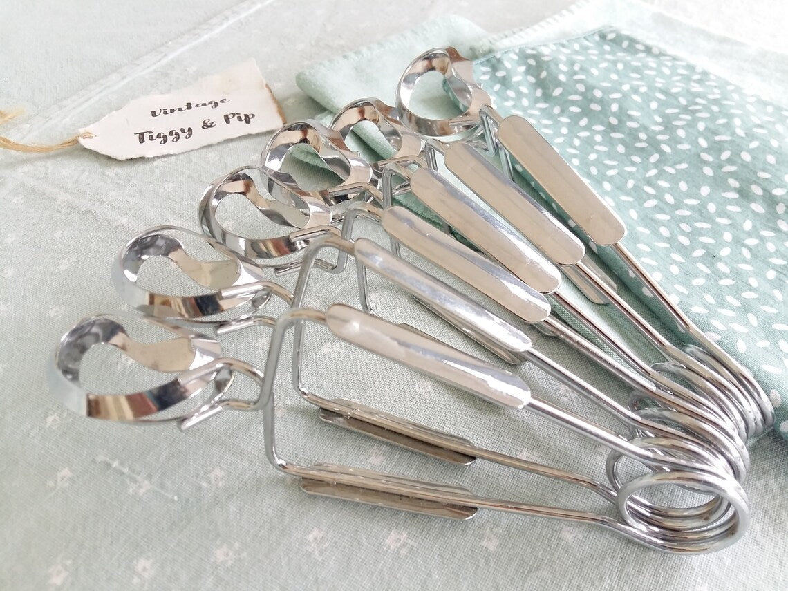 Set of SIX Escargot/Snail Tongs from Tiggy & Pip - Just €84! Shop now at Tiggy and Pip