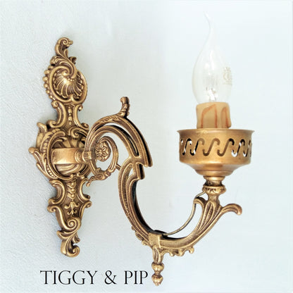 Pair of Ornate Sconces. from Tiggy & Pip - Just €175! Shop now at Tiggy and Pip