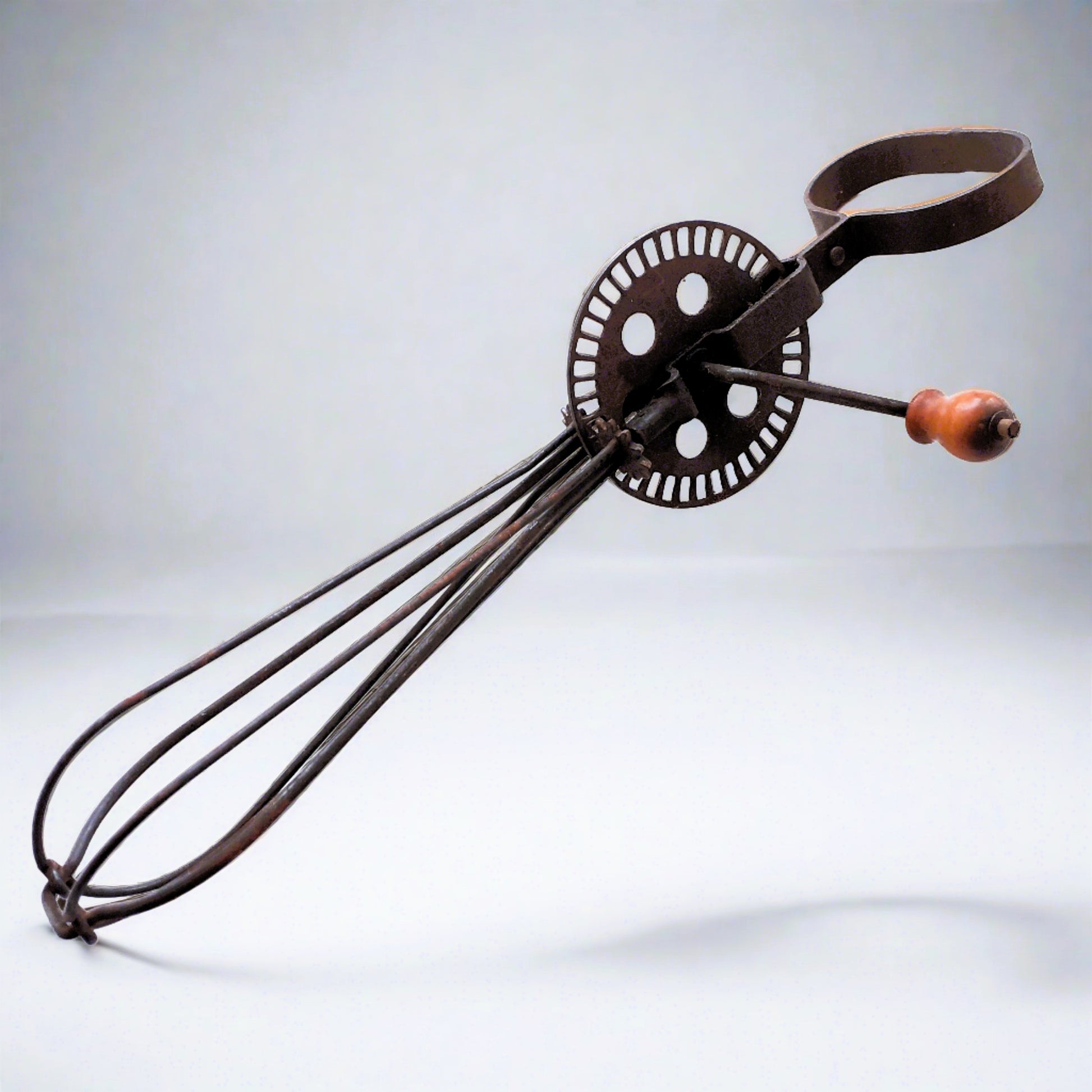 Antique Egg Whisk. Manual Rotary Egg Beater from Tiggy & Pip - Just €49! Shop now at Tiggy and Pip