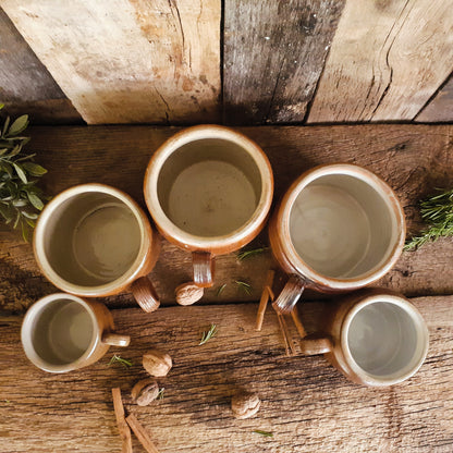 FIVE Antique Stoneware Confit Pots from Tiggy & Pip - Just €225! Shop now at Tiggy and Pip