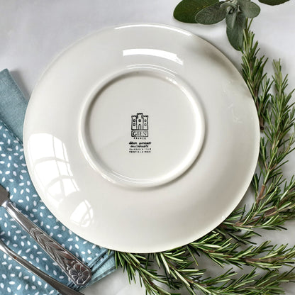 Eight French Recipe Plates by GIEN France from Tiggy & Pip - Just €199! Shop now at Tiggy and Pip