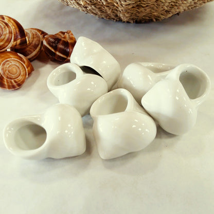 Set of 6 Ceramic Escargot Pots from Tiggy & Pip - Just €42! Shop now at Tiggy and Pip