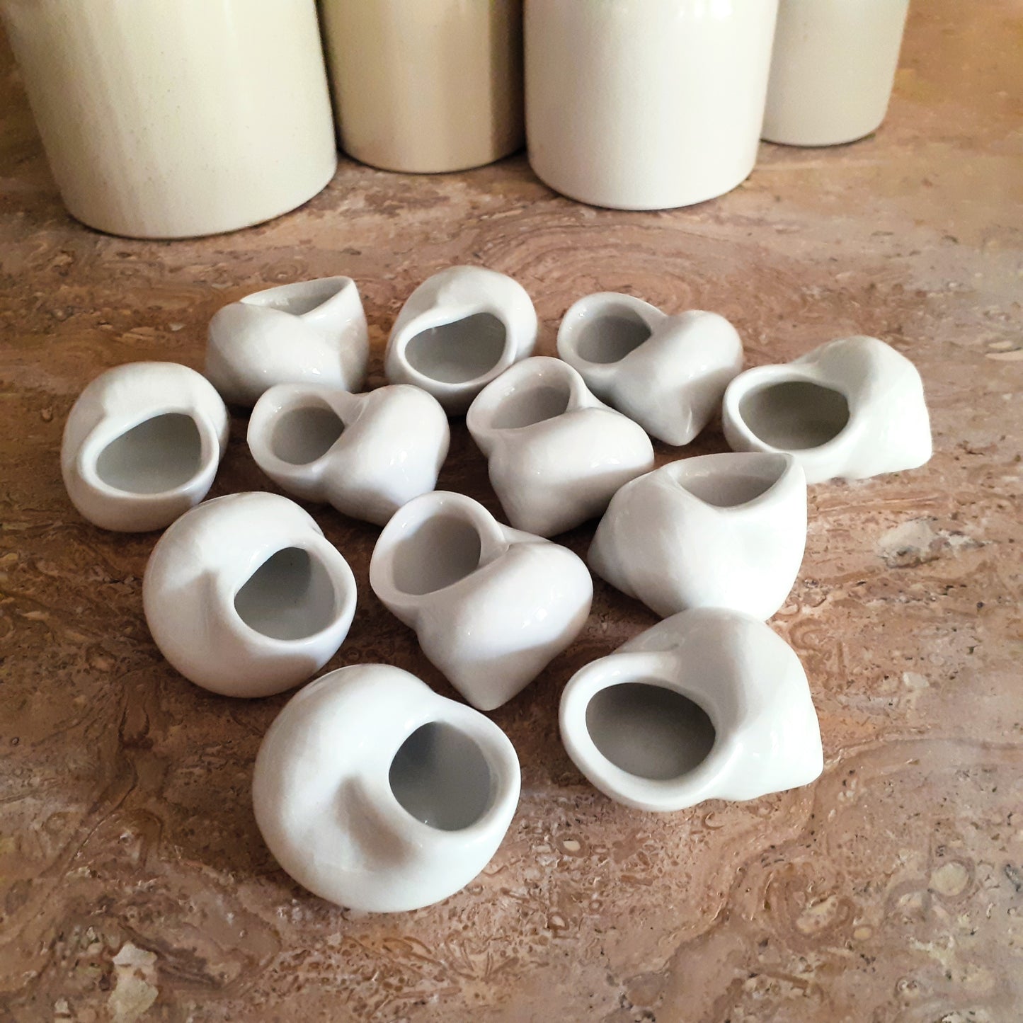 Set of 6 Ceramic Escargot Pots from Tiggy & Pip - Just €42! Shop now at Tiggy and Pip