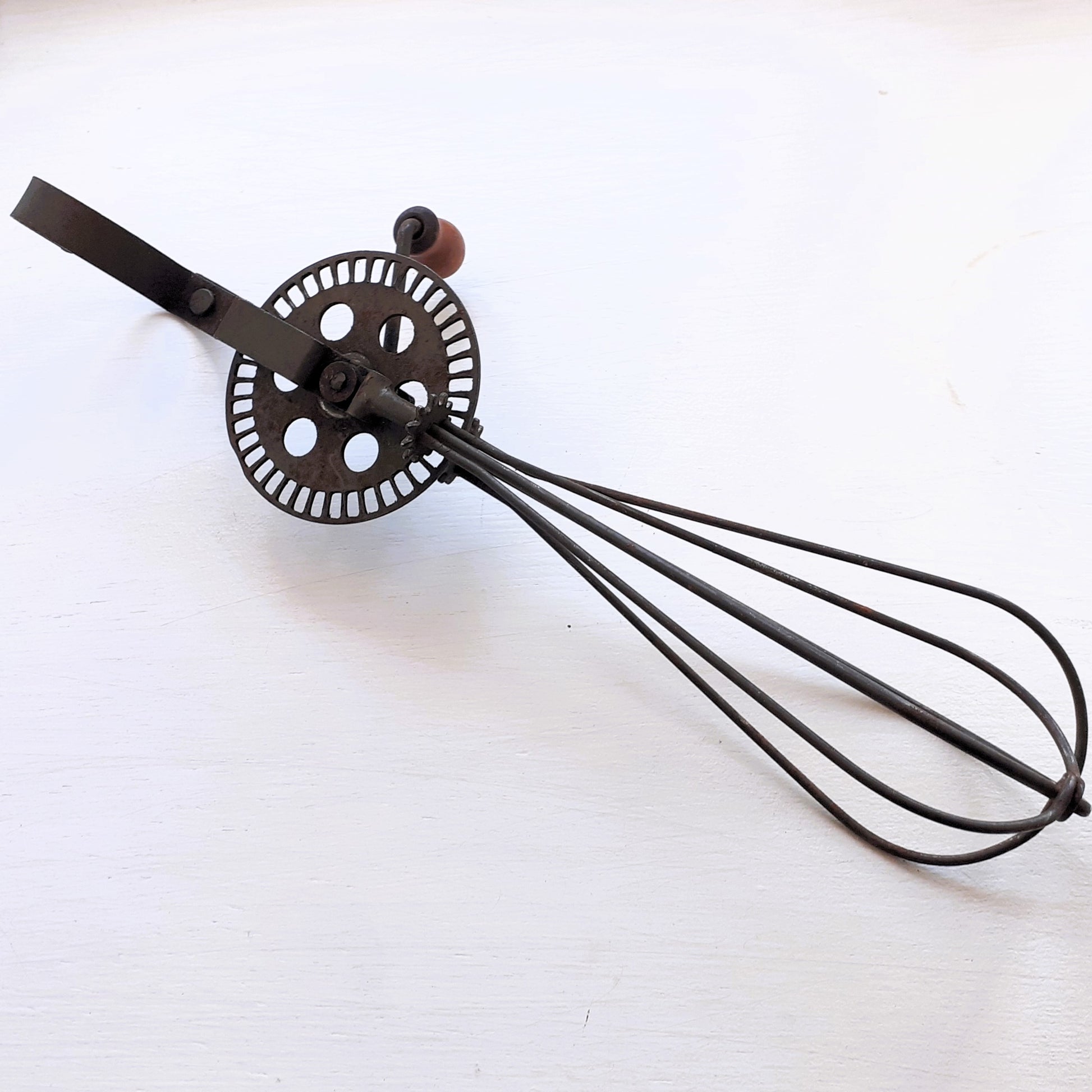Antique Egg Whisk. Manual Rotary Egg Beater from Tiggy & Pip - Just €26.90! Shop now at Tiggy and Pip