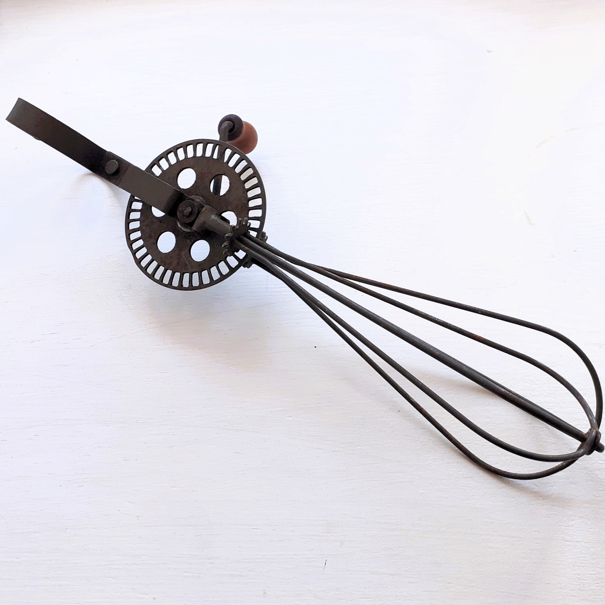 Antique Egg Whisk. Manual Rotary Egg Beater from Tiggy & Pip - Just €49! Shop now at Tiggy and Pip