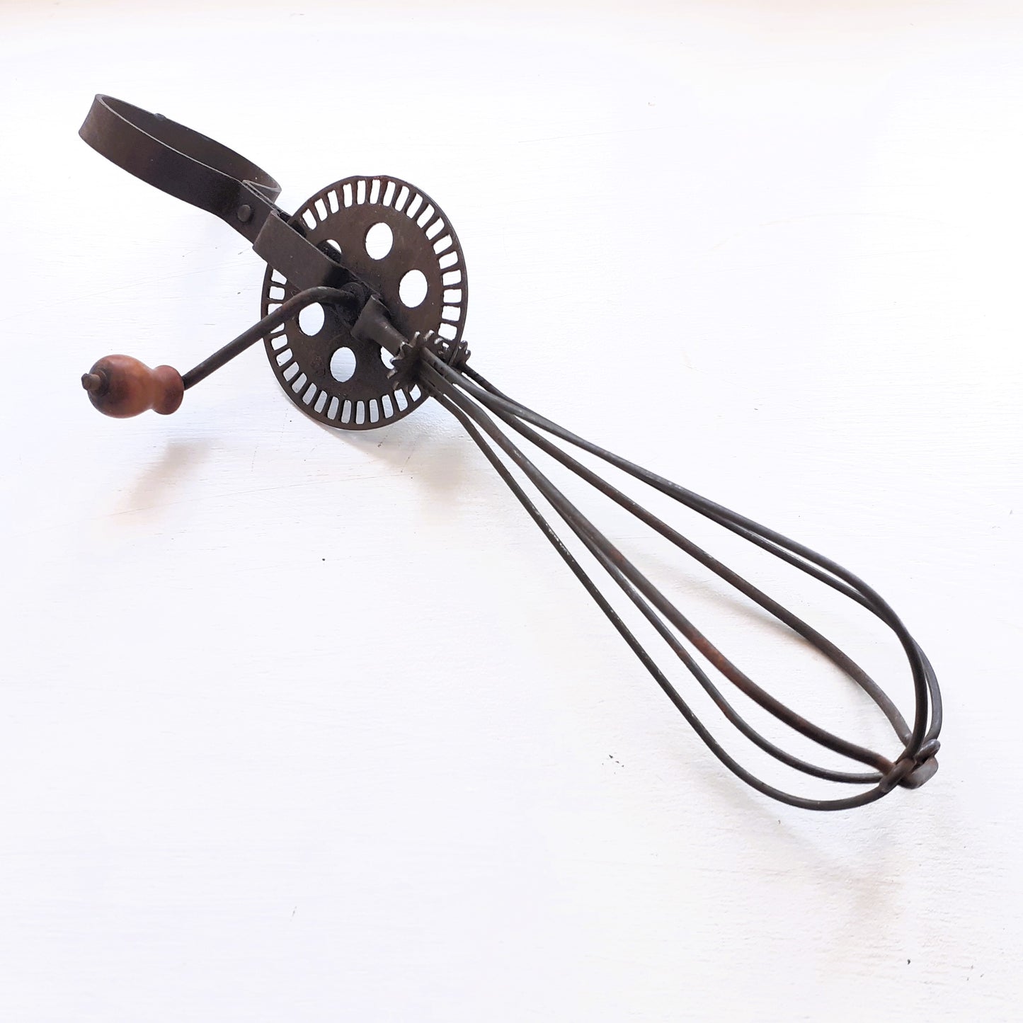 Antique Egg Whisk. Manual Rotary Egg Beater from Tiggy & Pip - Just €49! Shop now at Tiggy and Pip