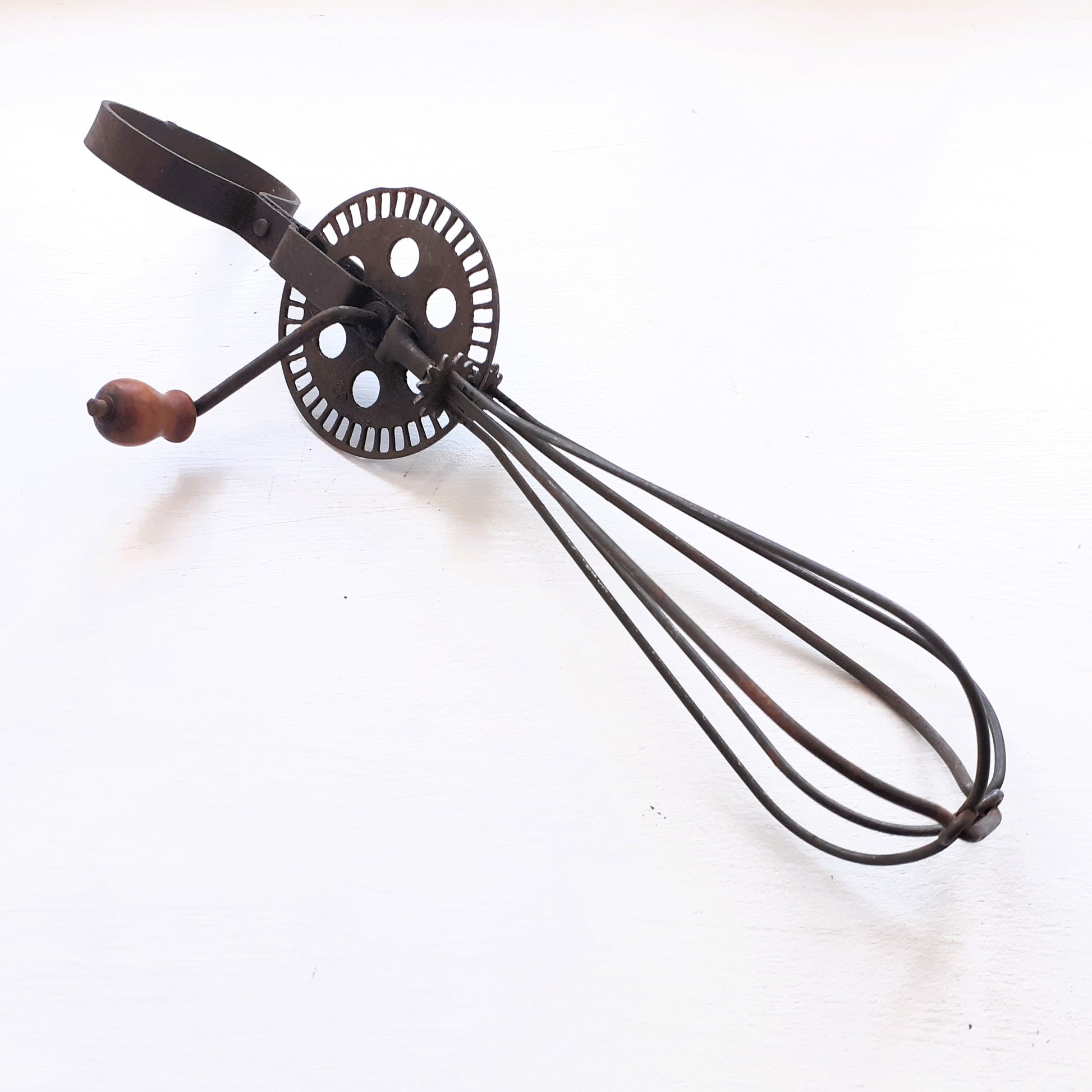 Antique Egg Whisk. Manual Rotary Egg Beater from Tiggy & Pip - Just €26.90! Shop now at Tiggy and Pip