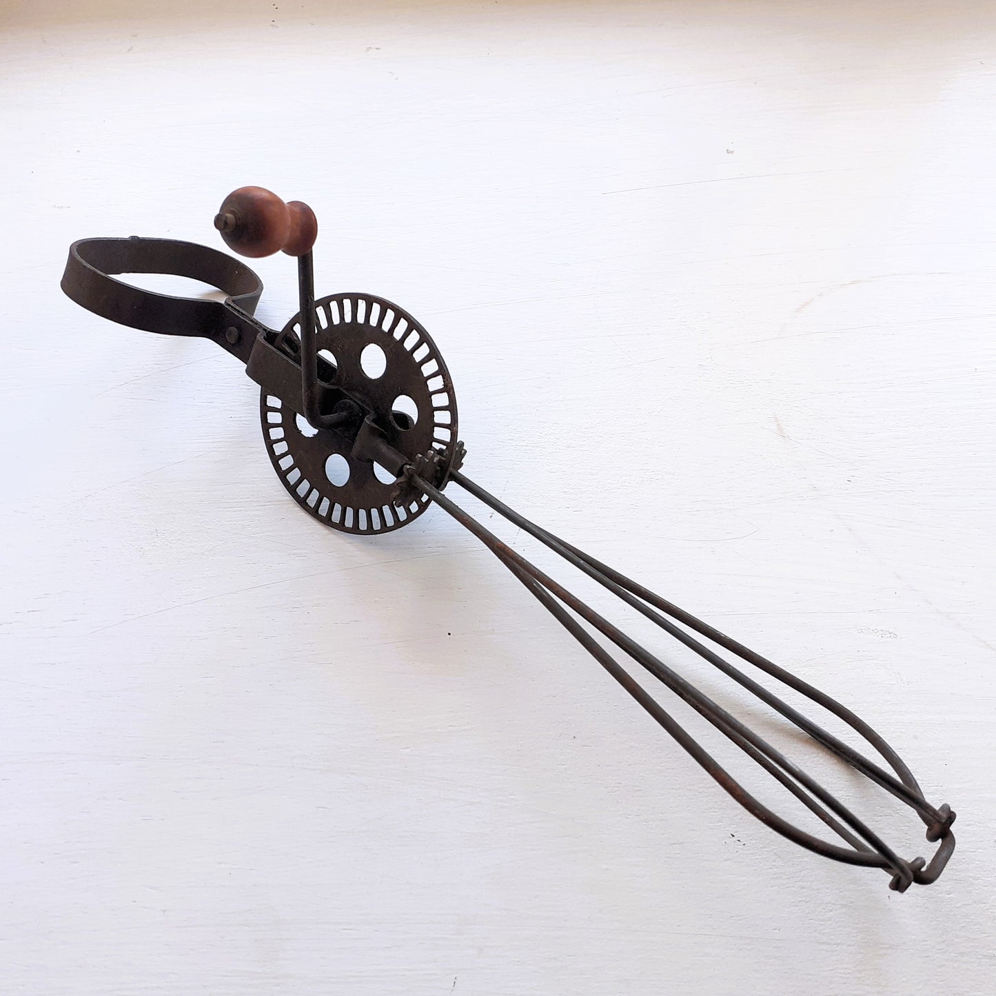 Antique Egg Whisk. Manual Rotary Egg Beater from Tiggy & Pip - Just €26.90! Shop now at Tiggy and Pip