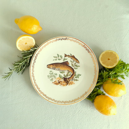 EIGHT Limoges Fish Plates and Platter from Tiggy & Pip - Just €225! Shop now at Tiggy and Pip