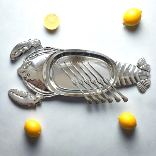 Lobster Platter and SIX Lobster Forks from Tiggy and Pip - Just €99! Shop now at Tiggy and Pip